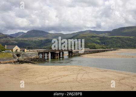 Barmouth Brücke Stockfoto