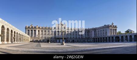 Königspalast in Madrid Stockfoto