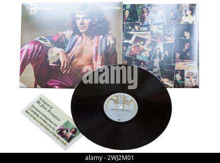 Peter Frampton I'm in You Vinyl-Album-Cover isoliert auf weißem Hintergrund - 1977 Stockfoto