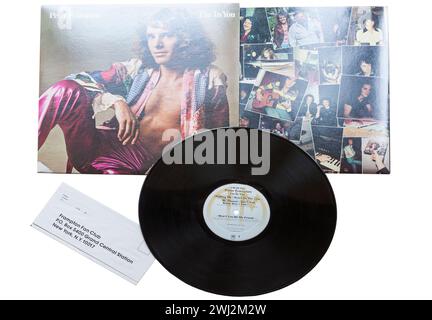 Peter Frampton I'm in You Vinyl-Album-Cover isoliert auf weißem Hintergrund - 1977 Stockfoto