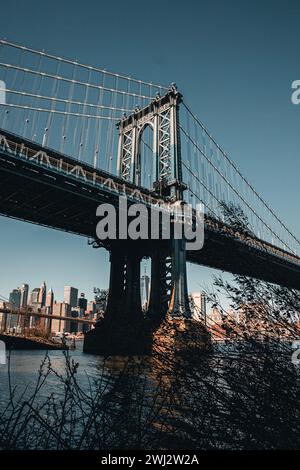 Manhattan Bridge Stockfoto