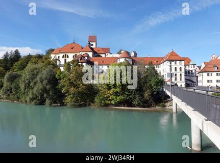 Katholische Pfarrkirche St. Mang Stockfoto