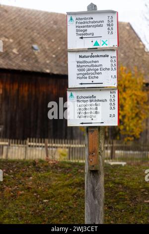 Impressionen aus Allrode-Stadt Thale Harz Stockfoto