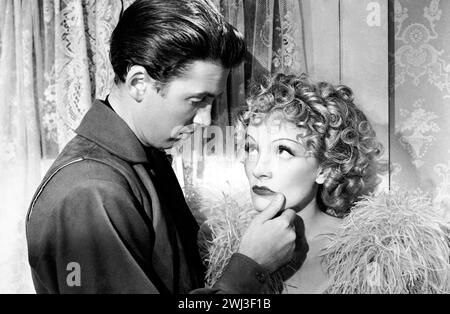 James Stewart und Marlene Dietrich - Destry Rides Again, 1939 Stockfoto