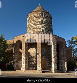 Gereons Mühlenturm mit mittelalterlicher Stadtmauer, Köln, Nordrhein-Westfalen, Deutschland, Europa Stockfoto