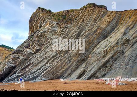 Liebesgeschichte bei Ebbe Stockfoto