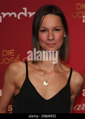 Sängerin Christina Stuermer bei der 29. Jose Carreras Gala 2023 am 14/2023 in der Medienstadt Leipzig Stockfoto