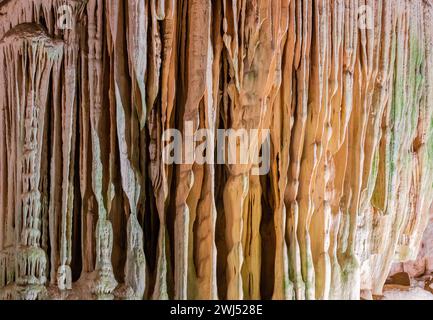 Cango Caves ist ein Höhlensystem in der Nähe von Oudtshoorn Südafrika Stockfoto