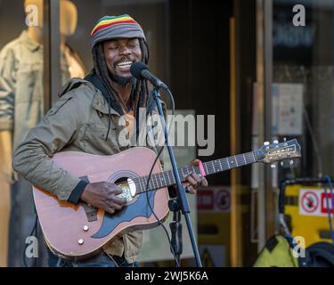 Reggaekünstler Stockfoto