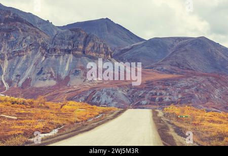 Dalton highway Stockfoto