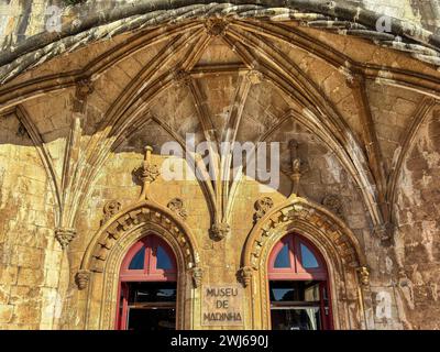 Museu de Marinha, Gebäude Außenarchitektur, Lissabon, Portugal Stockfoto