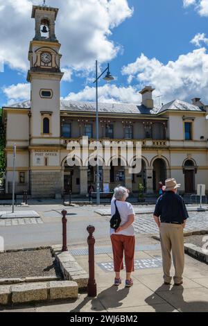 Beechworth Post Office Building, Beechworth, Victoria, Australien Stockfoto