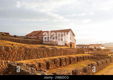 Kolonialarchitektur in Peru Stockfoto