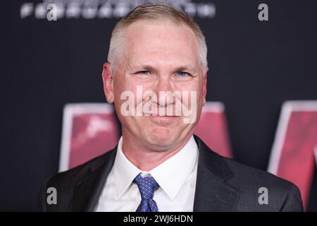 Matt Sazama arrives at the premiere of 