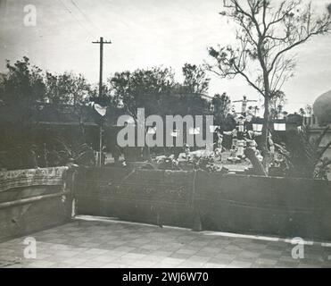 1912 Italienisch-Türkische oder Turko-italienische Krieg - Akrobaten Stockfoto