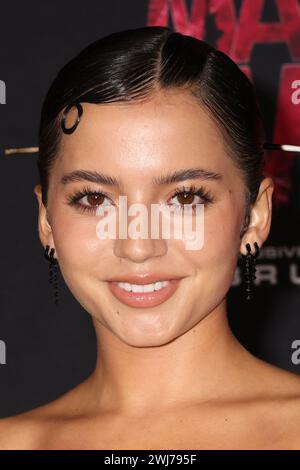 Isabela Merced 12/2024 die Weltpremiere von „Madame Web“ fand im Regency Village Theatre in Los Angeles, KALIFORNIEN statt. Foto von mir Hasegawa/HNW/Picturelux Stockfoto