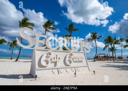 Secrets Hotel Cap Cana Punta Cana Dominkanische Republik Stockfoto