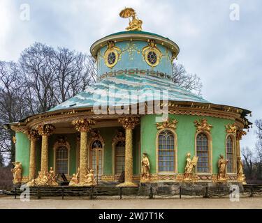 Chinesisches Haus in Postdam, Deutschland Stockfoto