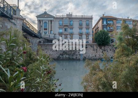 Tempel der Jungfrau von Los Peligros aus dem neoklassischen 19. Jahrhundert von Calletano Ballester in der Hauptstadt der Region Murcia, Spanien Stockfoto