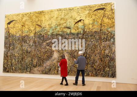 Anselm Kiefer expo in Voorlinden, Holland Stockfoto