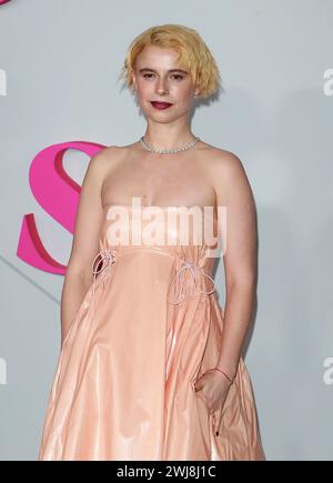 London, Großbritannien. Februar 2024. Jessie Buckley nimmt an der europäischen Premiere von „Wicked Little Letters“ am Odeon Luxe Leicester Square in London Teil. Quelle: SOPA Images Limited/Alamy Live News Stockfoto
