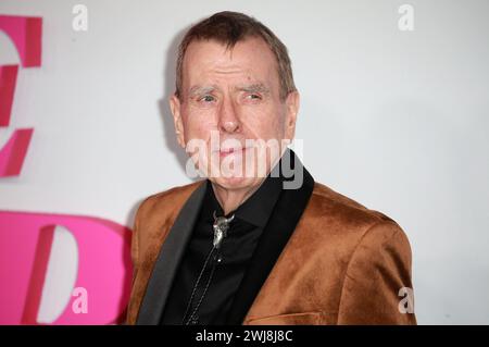 London, Großbritannien. Februar 2024. Timothy Spall besucht die europäische Premiere von „Wicked Little Letters“ am Odeon Luxe Leicester Square in London. Quelle: SOPA Images Limited/Alamy Live News Stockfoto