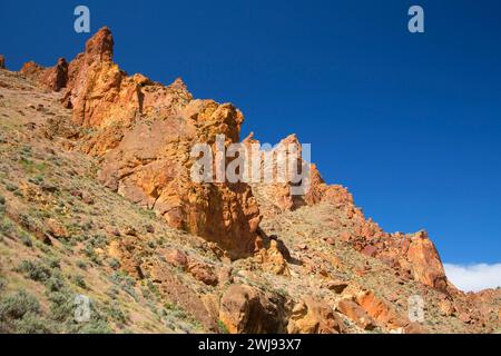 Canyon Aufschlüsse, Leslie Gulch Bereich der kritischen Umweltbewusstsein, Vale Bezirk Bureau of Land Management, Oregon Stockfoto