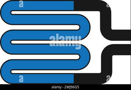 Verdampfer Symbol Vektor Illustration Design Stock Vektor