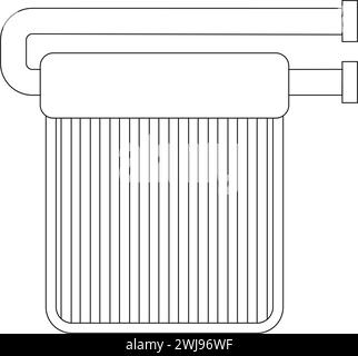 Verdampfer Symbol Vektor Illustration Design Stock Vektor