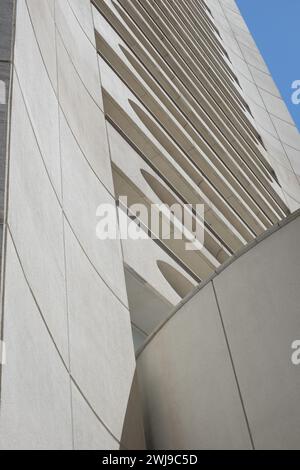 Sydney, Australien, Wolkenkratzerform, Muster und architektonische Formen im MLC Centre 25 Martin Place Stockfoto