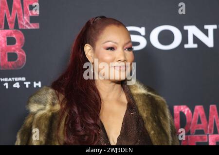 Januar 2024, Los Angeles, Kalifornien, USA: LOS ANGELES, CA - 12. Februar 2024: Garcelle Beauvais bei der Weltpremiere von Madame Web im Regency Village Theater (Kreditbild: © Nina Prommer/ZUMA Press Wire) NUR REDAKTIONELLE VERWENDUNG! Nicht für kommerzielle ZWECKE! Stockfoto