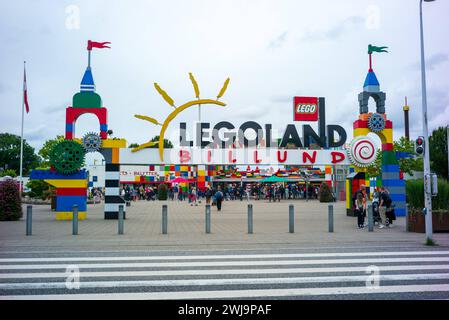 billund, dänemark, 06 auf 2023, Eingang des legoland Vergnügungsparks *** billund, dänemark, 06 auf 2023, eingang des legoland vergnügungsparks Copyright: XWolfgangxSimlingerx Stockfoto