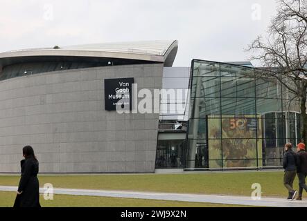 Amsterdam, Niederlande - 21. April 2023: Das Van Gogh Museum in Amsterdam, Niederlande Stockfoto