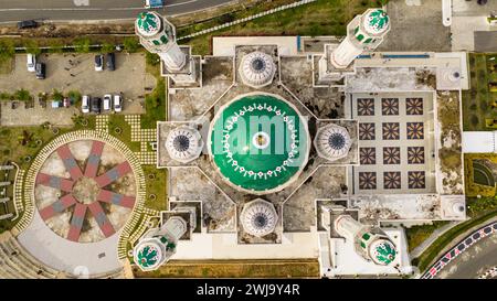 Große Moschee in Sumatra. Masjid Agung Syahrun Nur Tapanuli Selatan. Indonesien. Stockfoto