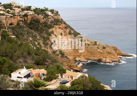 Cabo de la Nao. Javea, Alicante, Comunidad Valenciana, Spanien. Stockfoto