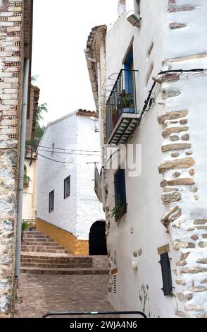 Veo. Alcudia de Veo Gemeinde, Plana Baixa, Castellon, Comunidad Valenciana, Spanien. Stockfoto