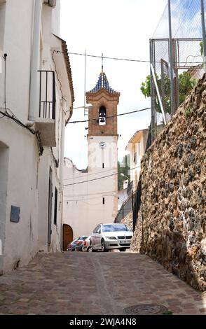 Veo. Alcudia de Veo Gemeinde, Plana Baixa, Castellon, Comunidad Valenciana, Spanien. Stockfoto