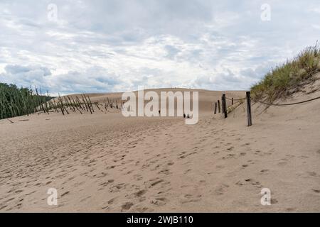 Auf der Wanderdüne in Leba Stockfoto