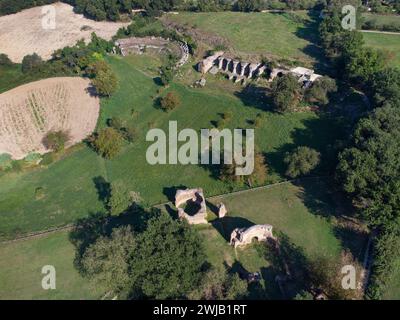 Otricoli (Italien, Umbrien, Provinz Terni), archäologisches Gebiet von Ocriculum Stockfoto