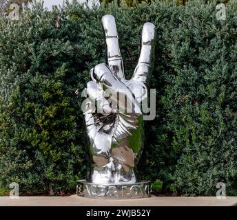 Peace Sculpture, Beverly Hills, Kalifornien, USA Stockfoto