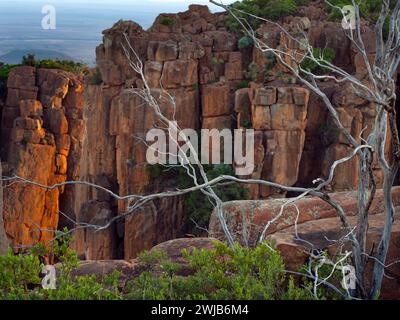 Valley of Desolation Camdeboo National Park Januar Eastern Cape Südafrika Januar Stockfoto