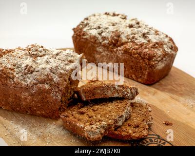 Irish Wheaten Bread oder Soda Bread Stockfoto