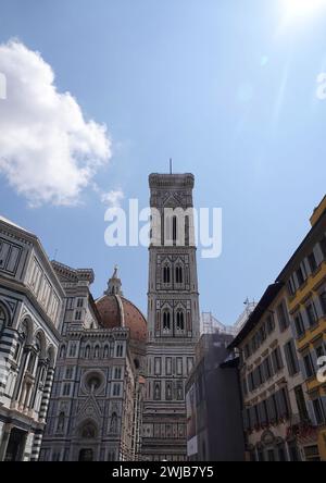 Kathedrale von Florenz, Duomo di Firenze, formell die Kathedrale der Heiligen Maria von der Blume, Cattedrale di Santa Maria del Fiore Stockfoto