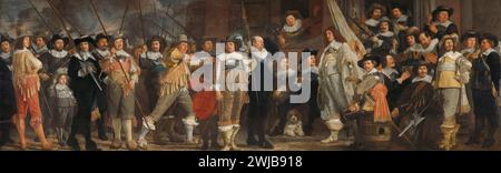 Miliz Kompanie des VIII. Bezirks unter dem Kommando von Captain Roelof Bicker, Bartholomeus van der Helst, um 1640 bis um 1643 Stockfoto