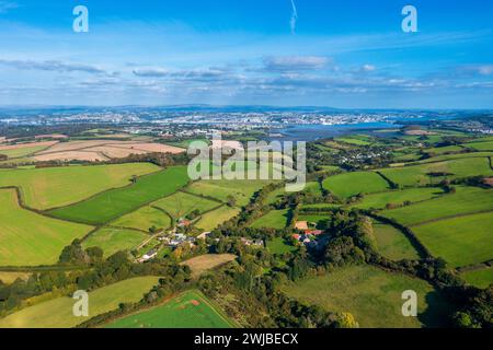 St. John's Lake, Cornwall, England, Großbritannien, Europa Stockfoto