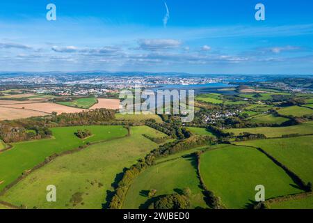 St. John's Lake, Cornwall, England, Großbritannien, Europa Stockfoto