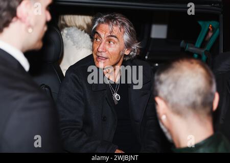 Mailand, Italien. Februar 2024. Luciano Ligabue ist am 13. Februar 2024 im Teatro Lirico Giorgio Gaber in Mailand zu sehen. (Foto: Alessandro Bremec/NurPhoto) Credit: NurPhoto SRL/Alamy Live News Stockfoto