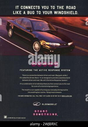 Vintage-Magazin „Time“, Ausgabe des Werbespots vom 30. September 1999, USA Stockfoto