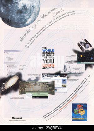 Vintage-Magazin „Time“, Ausgabe des Werbespots vom 30. September 1999, USA Stockfoto