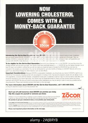 Vintage-Magazin „Time“, Ausgabe des Werbespots vom 30. September 1999, USA Stockfoto